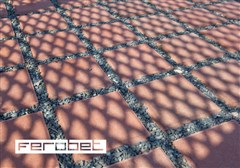 FEROBET Vegetační dlažba EKO KOSTKA Standard Červená 20/20/8cm